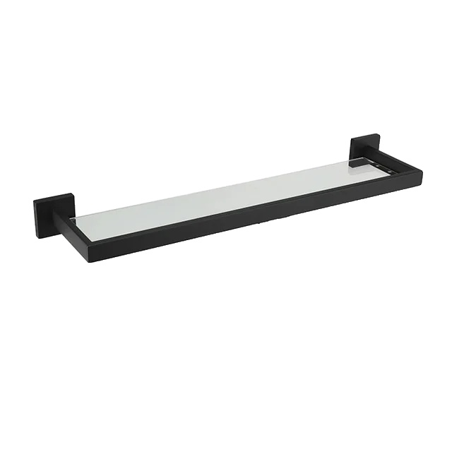 Badezimmer-accessoire-set, Edelstahl, Wandmontage, 50 Cm Glasablage