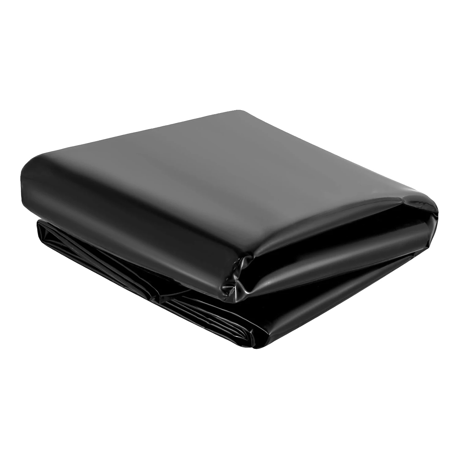 Teichfolie, 20 Mil Dick, Strapazierfähiges Lldpe-material, Schwarz, 15 X 20 Fuß