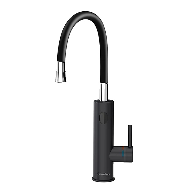 Sofort-warmwasserhahn, Durchlauferhitzer, Edelstahlarmatur