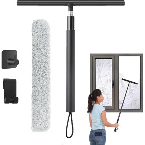 Duschabzieher, Silikon-duschabzieher, Bodenabzieher, Duschabzieher Mit Langem Griff, Für Dusche, Badezimmer, Fliesen, Spiegel, Fenster