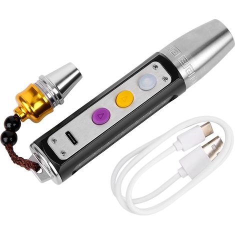 Tragbare, Wiederaufladbare 3-led-usb-taschenlampe Für Experten Zur Jadebewertung, Schmuckidentifizierung Und Jadebewertung