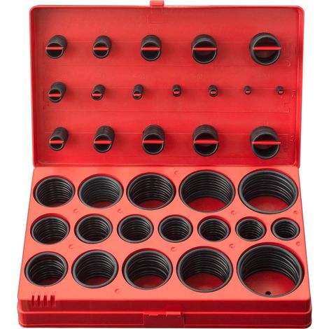 (ø 3,50 Mm) Packung Mit 419 Nbr-o-ringen Ø 3,50 Mm, 32 Größen, Gummidichtungssatz Für Sanitärinstallationen, Armaturen Und Fahrzeugreparaturen