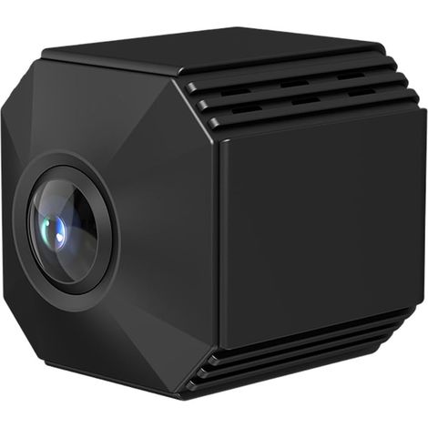 Intelligente Wlan-kamera, 140°-ultraweitwinkel-heimüberwachungskamera, 3,5 X 3,5 X 4 Cm, Kabellose Hd-überwachung Für Mobilgeräte