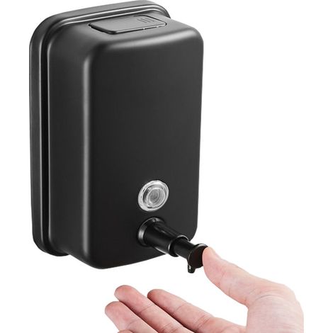 Wandmontierter Handseifenspender. Aus Edelstahl 304. Für Seife, Gel Und Andere Flüssigkeiten. Ideal Für Hotels, Küchen Und Spülbecken. 800 Ml