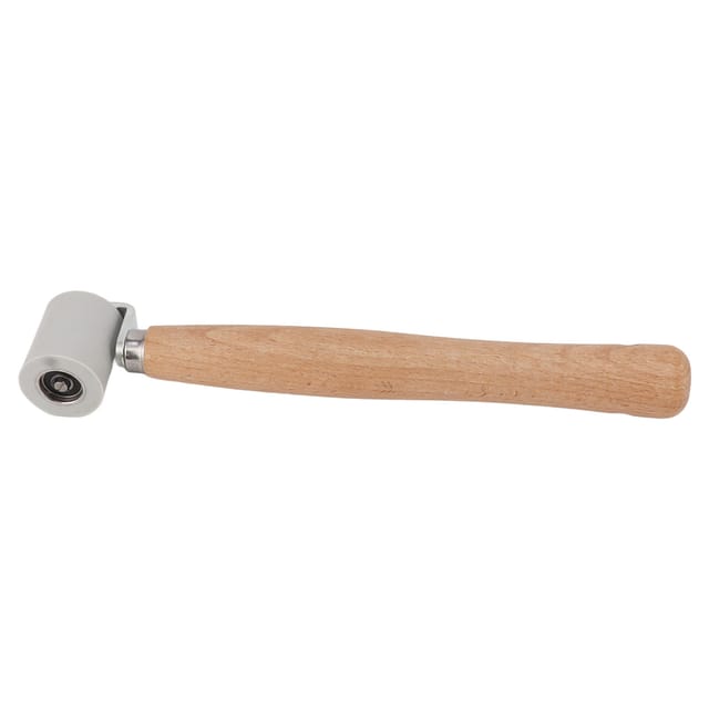Professionelle 45-mm-Silikon-Dichtstoffrolle für PVC-Schweißen, ergonomischer Holzgriff