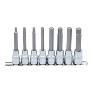 Bgs Technic - Bit-Einsatz-Satz Antrieb Innenvierkant 12,5 mm (1/2') Innensechskant 5 - 13 mm 8-tlg.