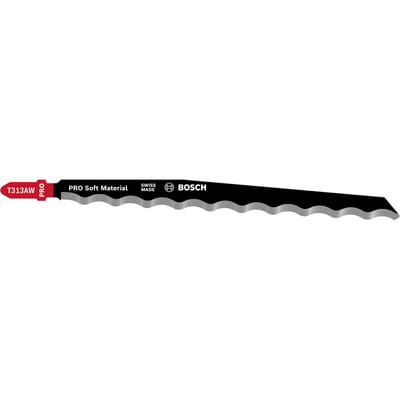 FP - Bosch Accessories 2608635187 Stichsägeblatt t 313 aw Special for Soft Material, 3er-Pack 3 St.