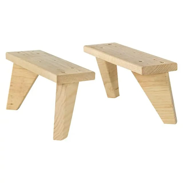 Set aus 2 Dinamic Solid Pine Legs ASTIGARRAGA