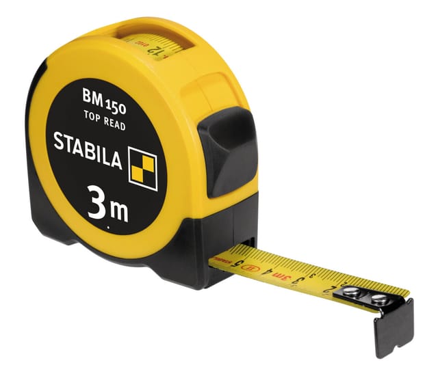 Taschenbandmaß bm 150, metrische Skala - 19839 - Stabila