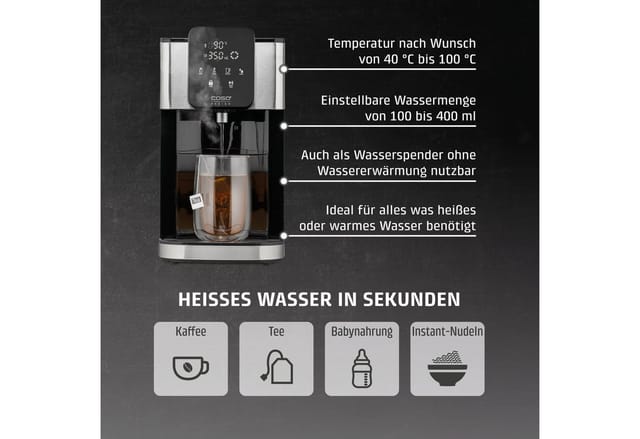 Caso - hw 1660 Turbo Heisswasserspender 2600 Watt