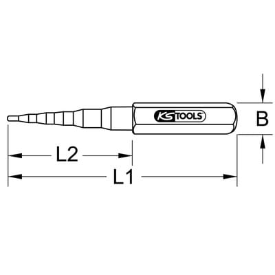 Universal-Stufenschlüssel, 5-stufig, 1/4'-5/8'