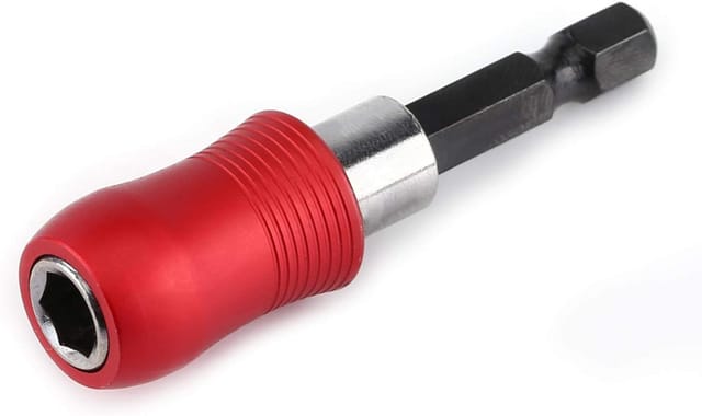 Bithalter, Schraubendreher-bithalter Mit 1/4"-sechskantschaft, Magnetischer Bithalter, Verlängerung Für Bohrmaschine, Schraubendreherlänge 60 Mm