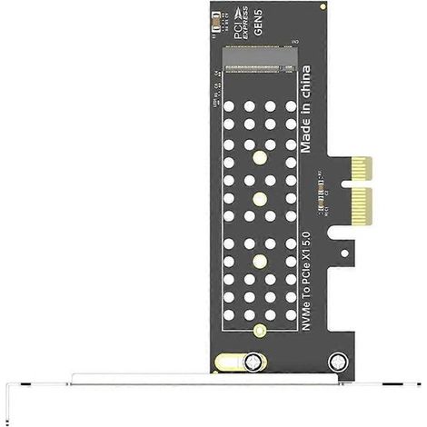 Pcie 5.0 X1 Auf M.2 Nvme Adapter – 32 Gbit/s Geschwindigkeit Für 2280/60/42/30 Ssds – Pcie X1/x4/x8/x16 Kompatibel – Led-anzeige