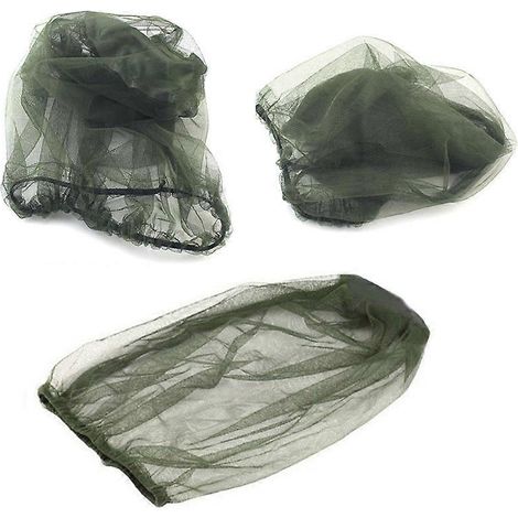 Militärgrüne Moskitonetzkappe Mit Integriertem Moskitonetz Zum Angeln Und Campen