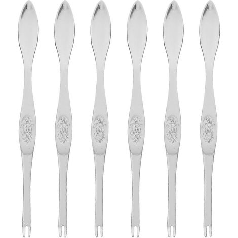 Set Mit 6 Krabbenbesteckteilen Aus Edelstahl 304, Schnellkrabbengabeln Für Den Einsatz Zu Hause Und In Der Gastronomie