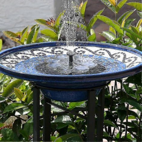 1,5-w-solarbrunnen Für Vogeltränke Und Gartenteich