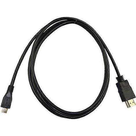 Hdmi-auf-micro-usb-adapterkabel, Schwarzer Stecker Für Videoausgang
