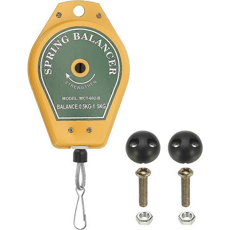 Einziehbarer Federausgleicher, Federbelastetes Lagerlastausgleichswerkzeug, 1,2 M (4 Ft) Verstellbare Kabeltrommel, 0,5 Bis 1,5 Kg (1,1 Bis 3,3 Lb)