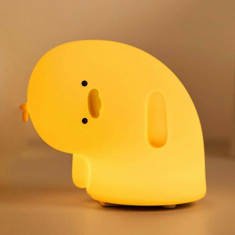 Wiederaufladbare Led-touchlampe Aus Lebensmittelechtem Silikon, Enten-nachtlicht, Niedliches Nachtlicht Fürs Babyzimmer, Schönes Geschenk Für Mädchen Oder Jungen