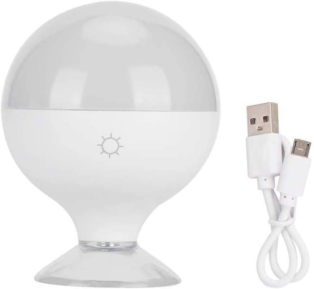 Spiegelleuchten, dimmbare LED-Schminkspiegellampen im Hollywood-Stil mit Saugnapf für Badezimmerspiegel, USB-wiederaufladbare Möbel (B)