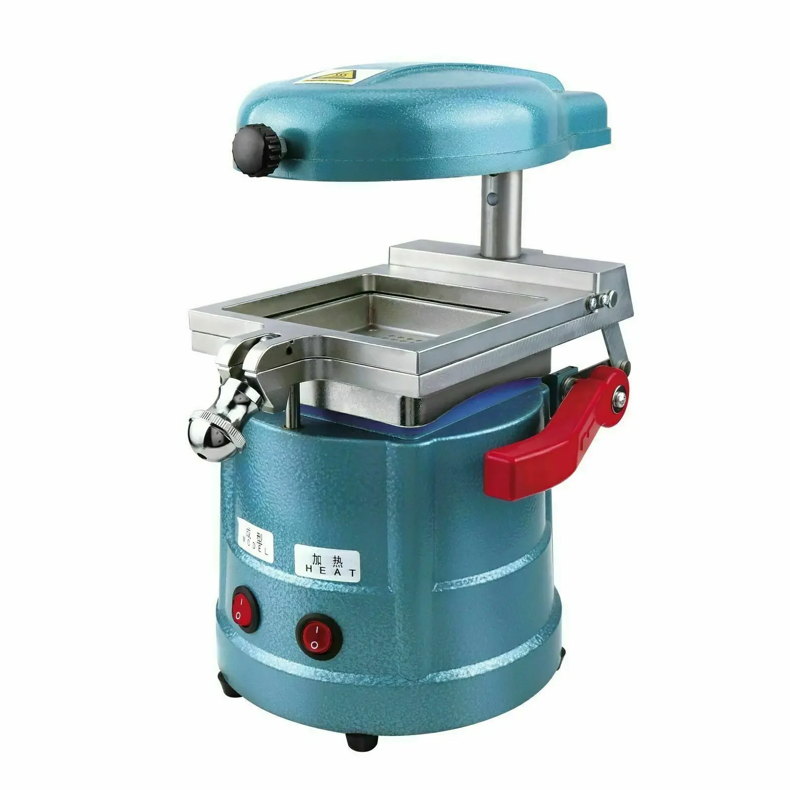 Dental-vakuumformmaschine, Robuster 800-w-motor Und 600-w-heizelement, Starke Saugkraft Und Gleichmäßige Erwärmung Für Präzise Dentalmodelle