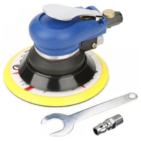 15 Cm Exzenter-druckluftschleifer, 10.000 U/min, Zum Polieren Von Stahl, Holz Und Stein, Ergonomisches Design