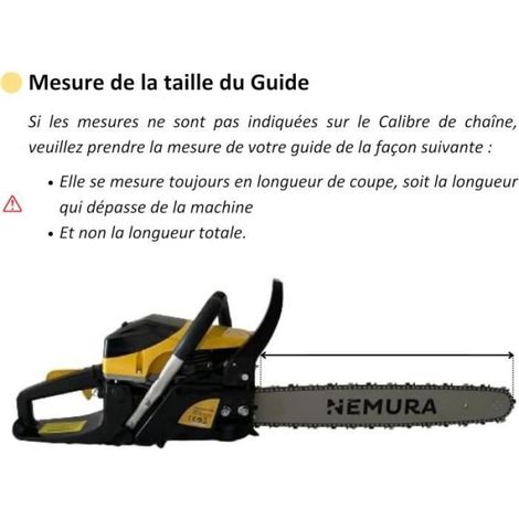 40 Cm Führungsschiene Für Kettensäge + 3 Ketten – 55 Glieder – 3/8lp Teilung – 1,3 Mm Treibgliedstärke (liderfarm)