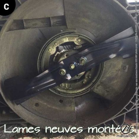Rasenmähermesser Für Honda Hrx 537, Hrx 537 Vkea. 2er-set.