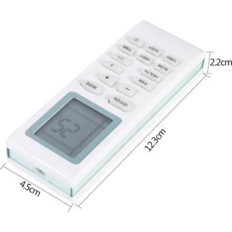 Fernbedienung – Gree Ybof – Voller Funktionsumfang – Komfortables Display – Geringer Stromverbrauch