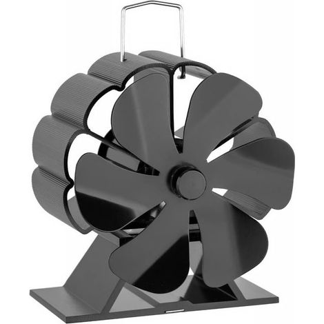 Kaminventilator Mit 6 Flügeln, Mini-holzofenventilator, Umweltfreundlicher Und Leiser Ventilator Für Kamine Im Wohnbereich, Effiziente Wärmeverteilung