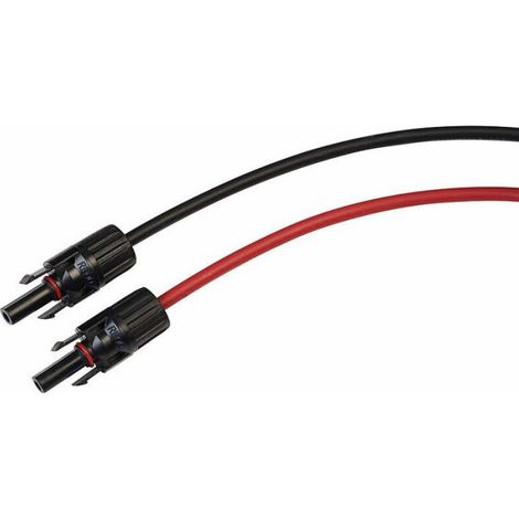 2 X 6 Mm² Verlängerungskabel Mit Mc4-kompatiblen Steckern – 2 M