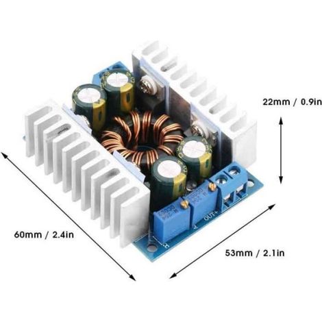 Dc-dc 10a Netzteilmodul, Spannungswandler, Abwärtswandler, Aufwärtswandler, 5-30v Auf 1,25-30v Modul