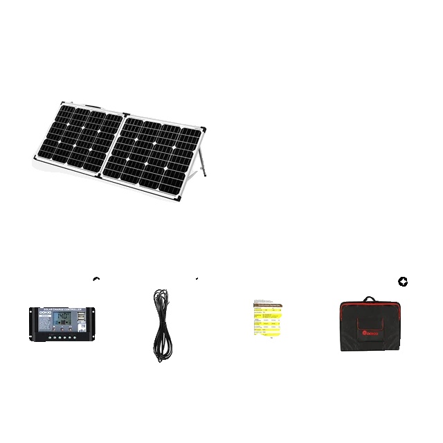 Solarmodul, Tragbares Design, Hoher Wirkungsgrad, 100 W
