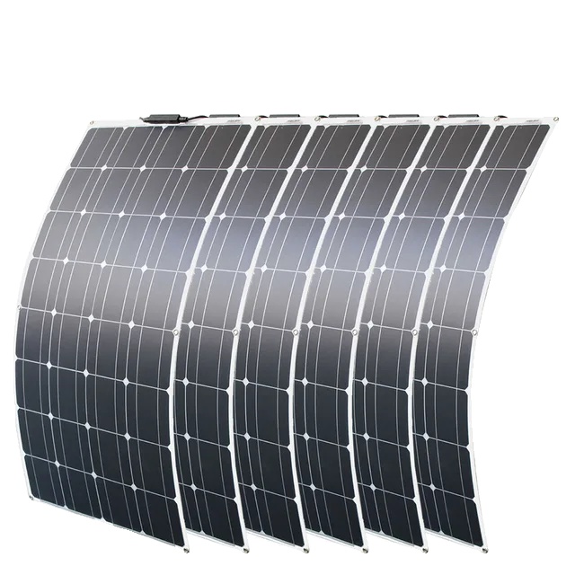 Solarmodul, Monokristallin, Flexibles Design, 600-w-solarmodul