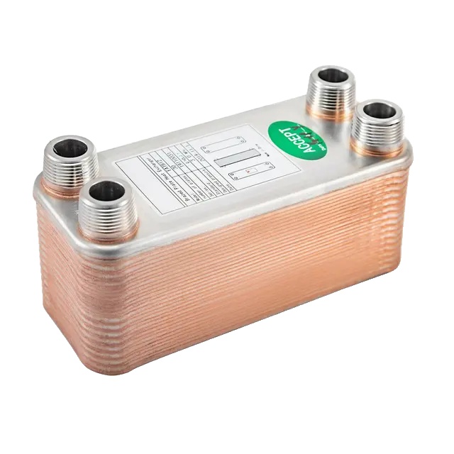 Plattenwärmetauscher, Hohe Thermische Effizienz, Kompakte Bauweise, 30 Platten