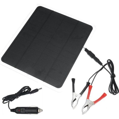 (20w/12v) Solarpanel-erhaltungsbatterieladegerät Für Boote Und Wohnmobile