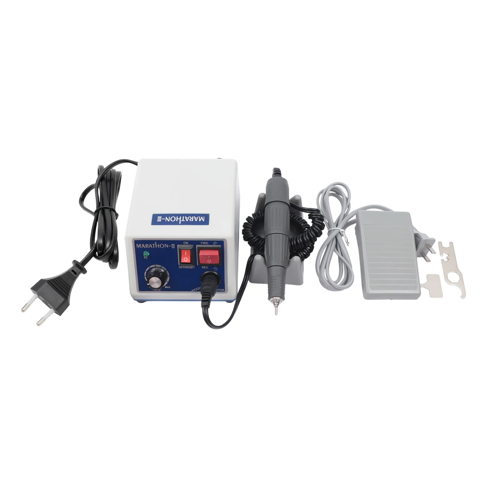 Mikromotor, Schneid-/polier-/schleifmaschine, 35000 U/min, 65 W, Weiß
