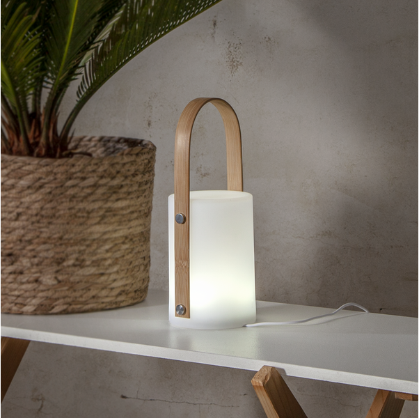 Outdoor-LED-Laterne Lisa, Farbwechsel, Akku inkl.
