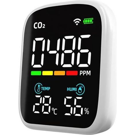 Infrarot-luftqualitätsmonitor Mit Kohlendioxidsensor Und Wlan-monitor