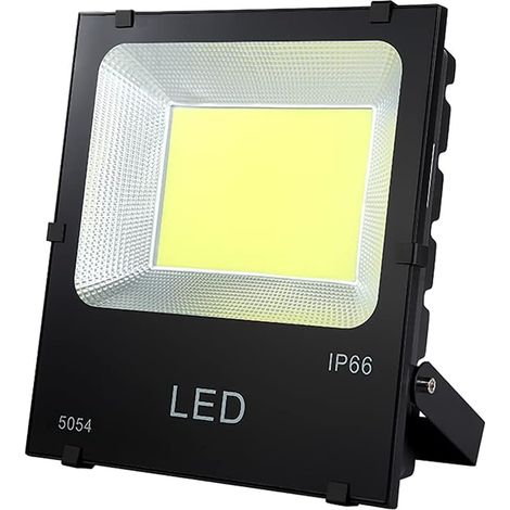 Led-flutlichtstrahler, Ip66 Wasserdicht, 5000 Lm, Helles Tageslicht (6500 K), Außenbeleuchtung Für Garten, Hof, Garage, Lagerhalle, Parkplatz, Terrasse