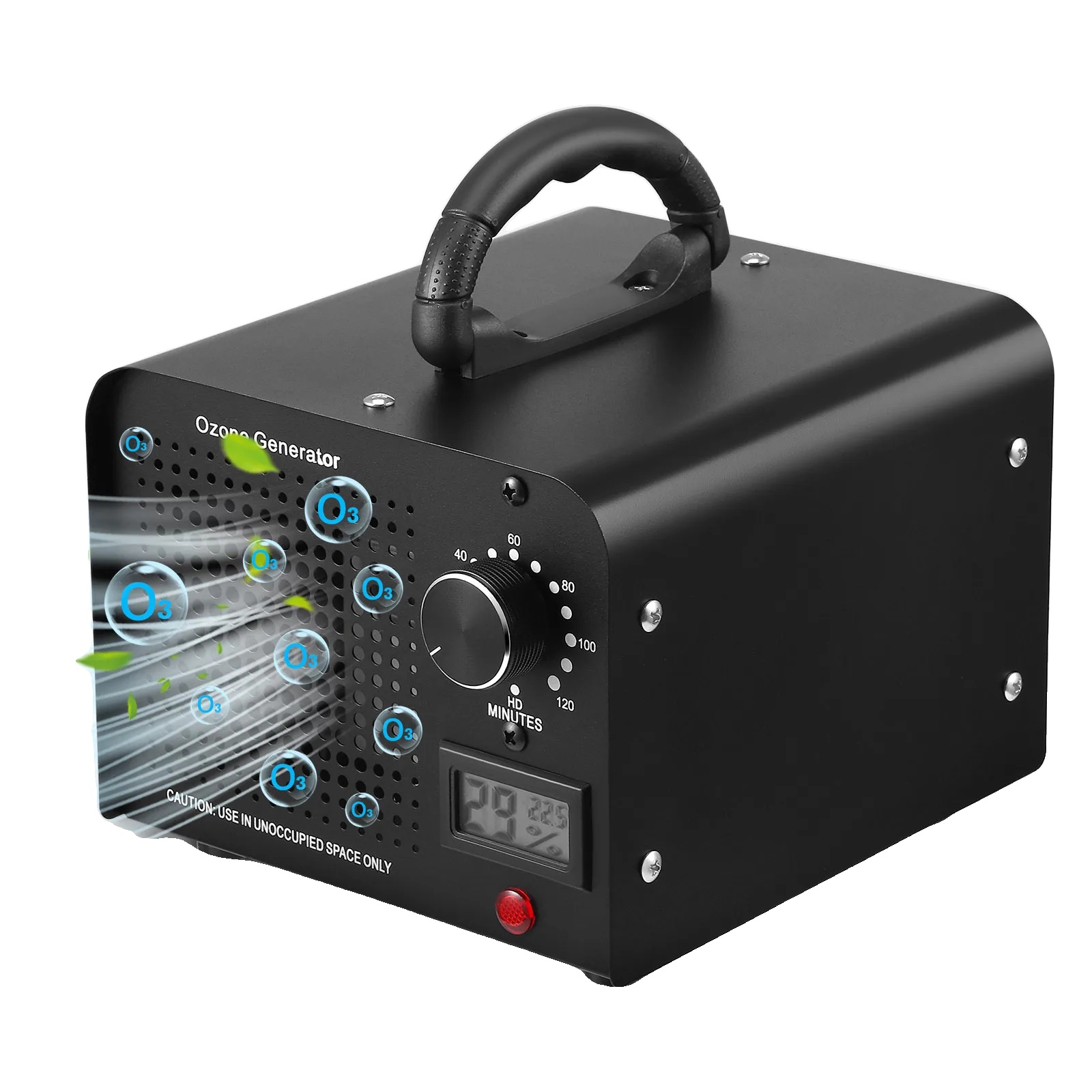Ozongenerator, Kapazität 60.000 Mg/h, Eingebauter Timer