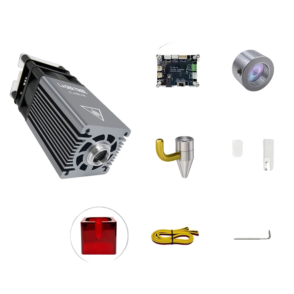 Lasermodul, Wellenlänge 450 Nm, Einstellbarer Fokus, Lt-40w-aa