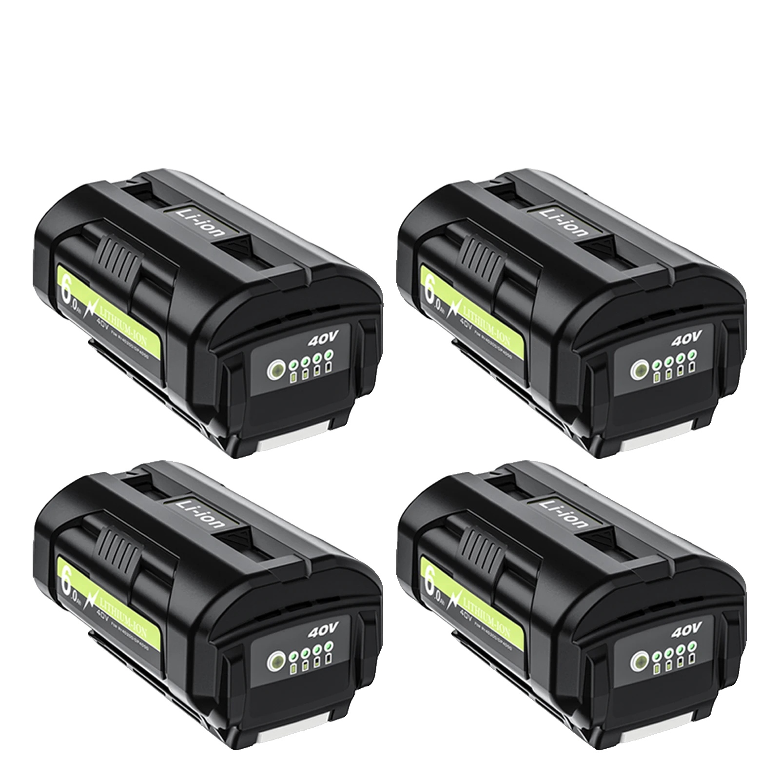 Ryobi Op4050 Akku, 6000 Mah Kapazität, 40 V Li-ion