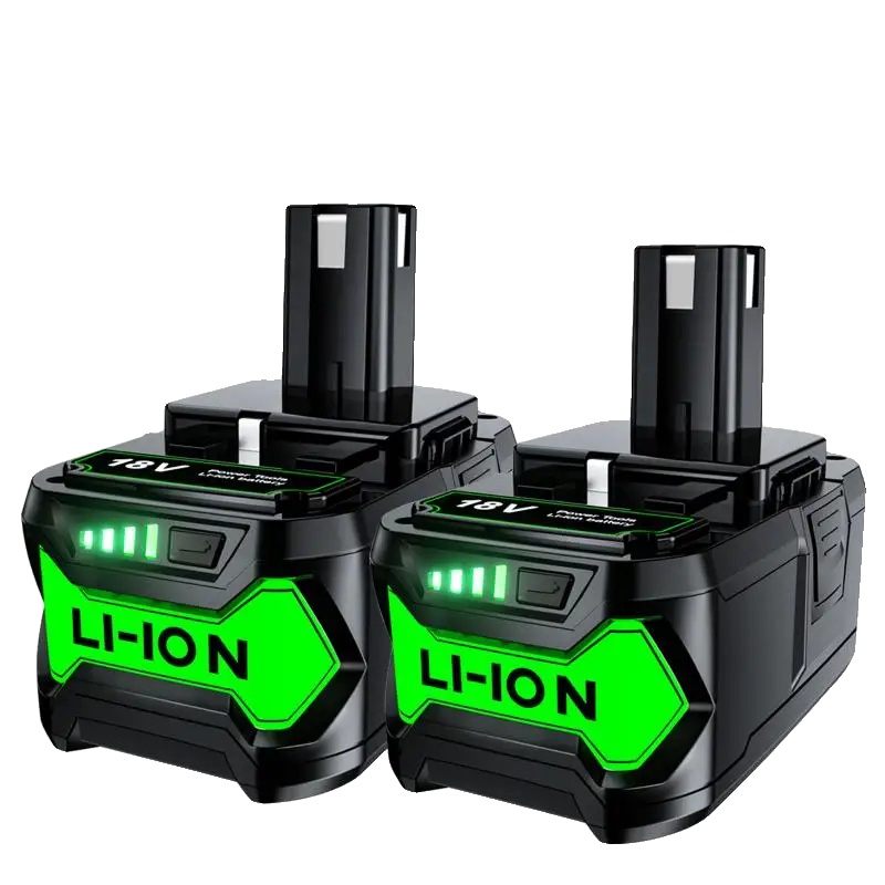 Ryobi 18v Lithium-ionen-akku, 6000mah Kapazität, Breite Kompatibilität