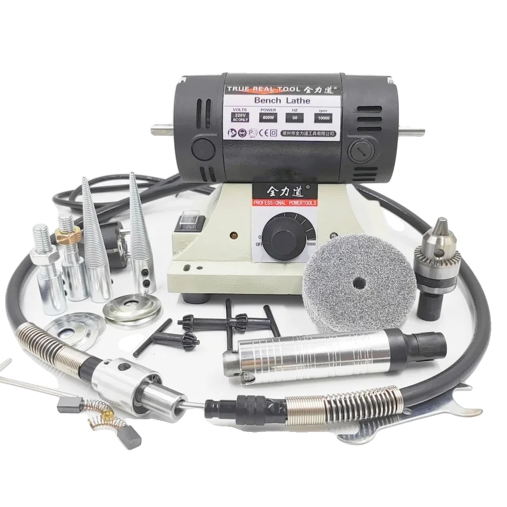 Tischschleifmaschine, 800 W Leistung, 800–10000 U/min
