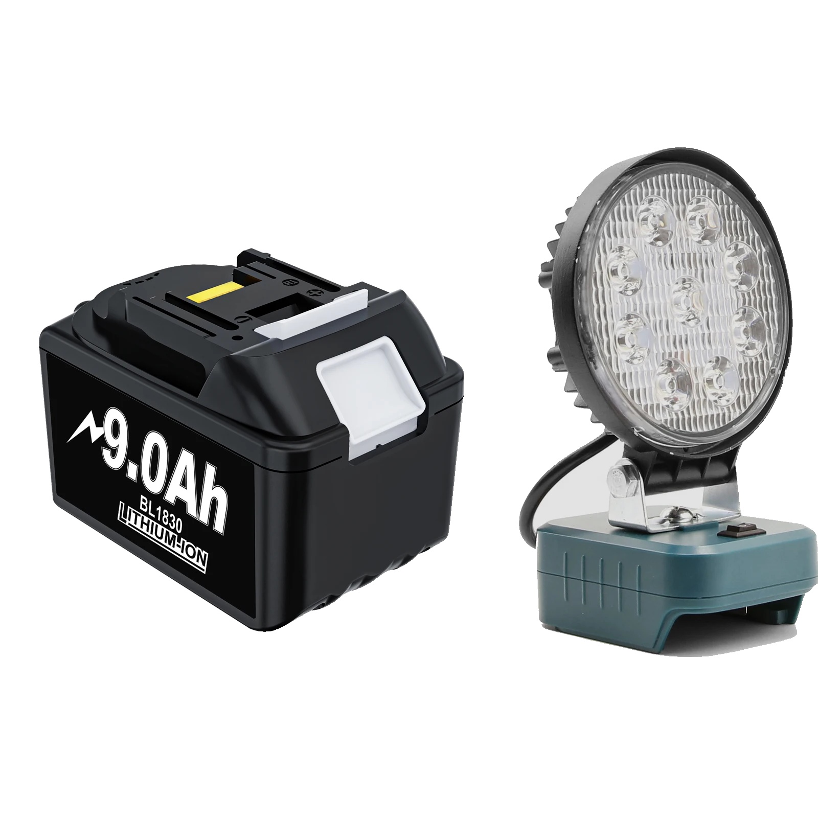 Ersatzakku, 6000 Mah Lithium-ionen, Breite Kompatibilität, 9,0 Ah Akkupack