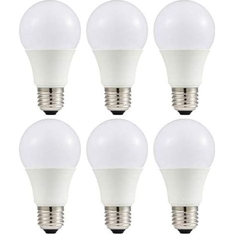 6er-pack A80 18w Led-lampe, Klassische Kugelform, 220v E27 Sockel, Kaltweiß 6000k, 270° Abstrahlwinkel, Entspricht 150 Watt, 1600 Lumen (kaltweiß 6000k)