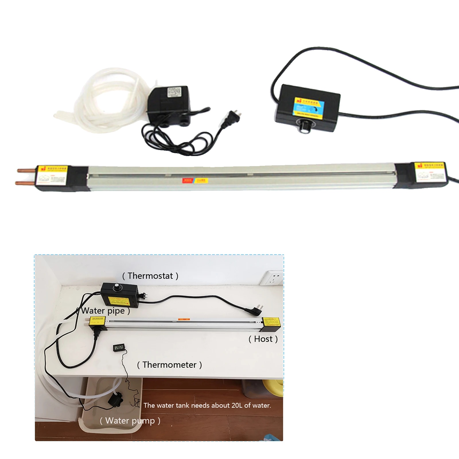 Beheizbare Acryl-biegemaschine, 125 Cm (49 Zoll), 220 V, 1500 W, Biegedicke 1–6 Mm, Effektive Heizlänge 1220 Mm