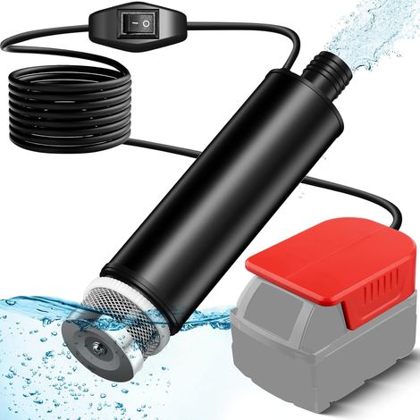 Akkubetriebene Öl-/wasserpumpe, Kompatibel Mit Milwaukee 18v M18 Akku, 120w, 12v, Wasserpumpe, Elektrische Pumpe Für Garten, Whirlpool, Tank Und Schwimmbad