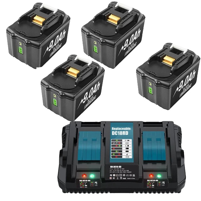 9000-mah-akku, Intelligente Led-anzeige, 4 B 1c
